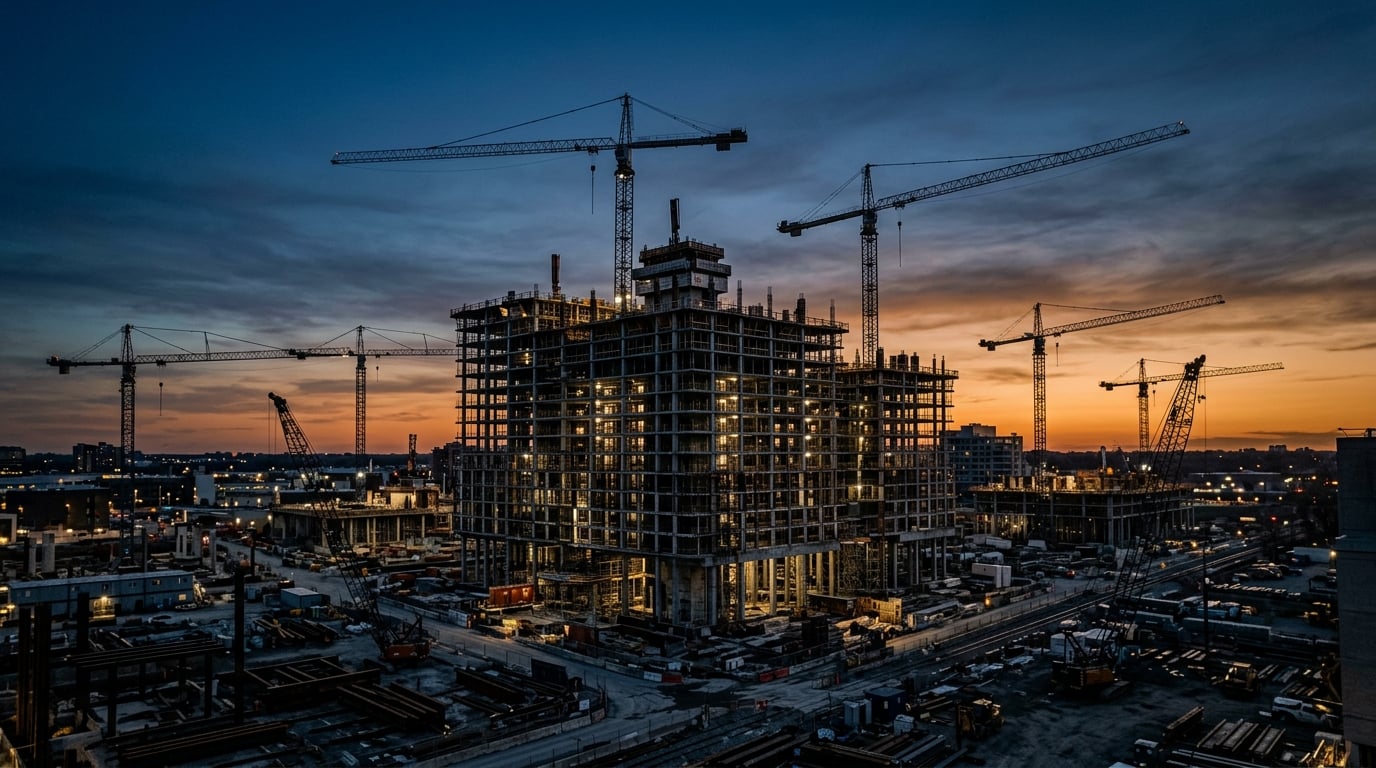 Canteiro de obras JVS Soluções