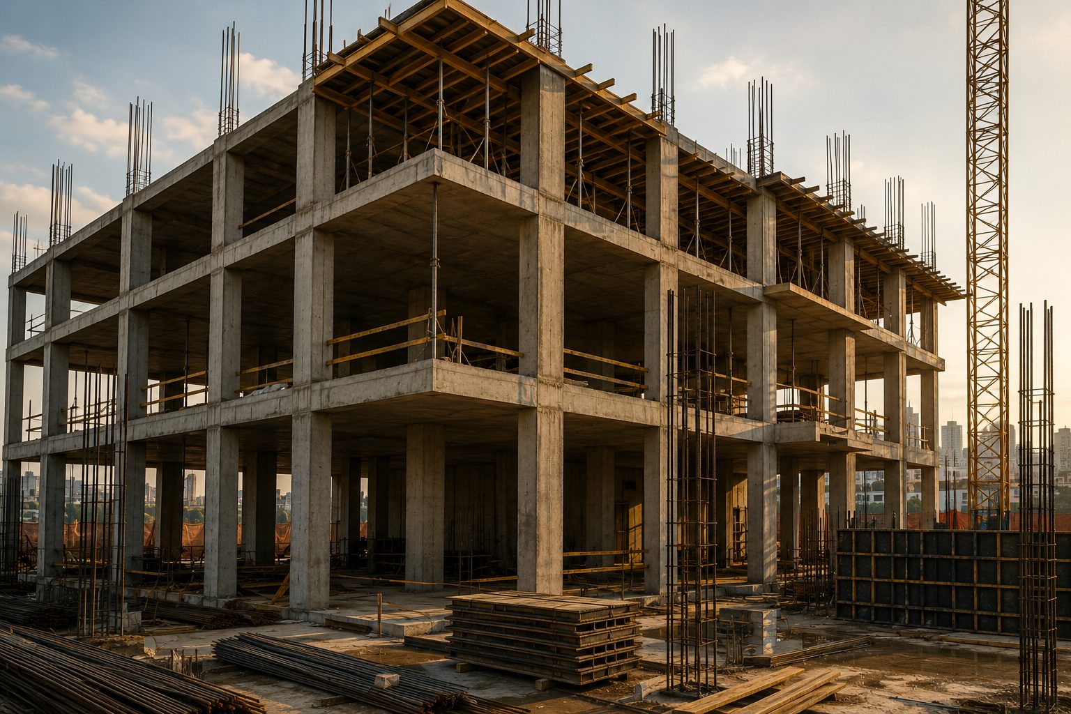 Execução de Obras Civis — Estrutura de concreto armado