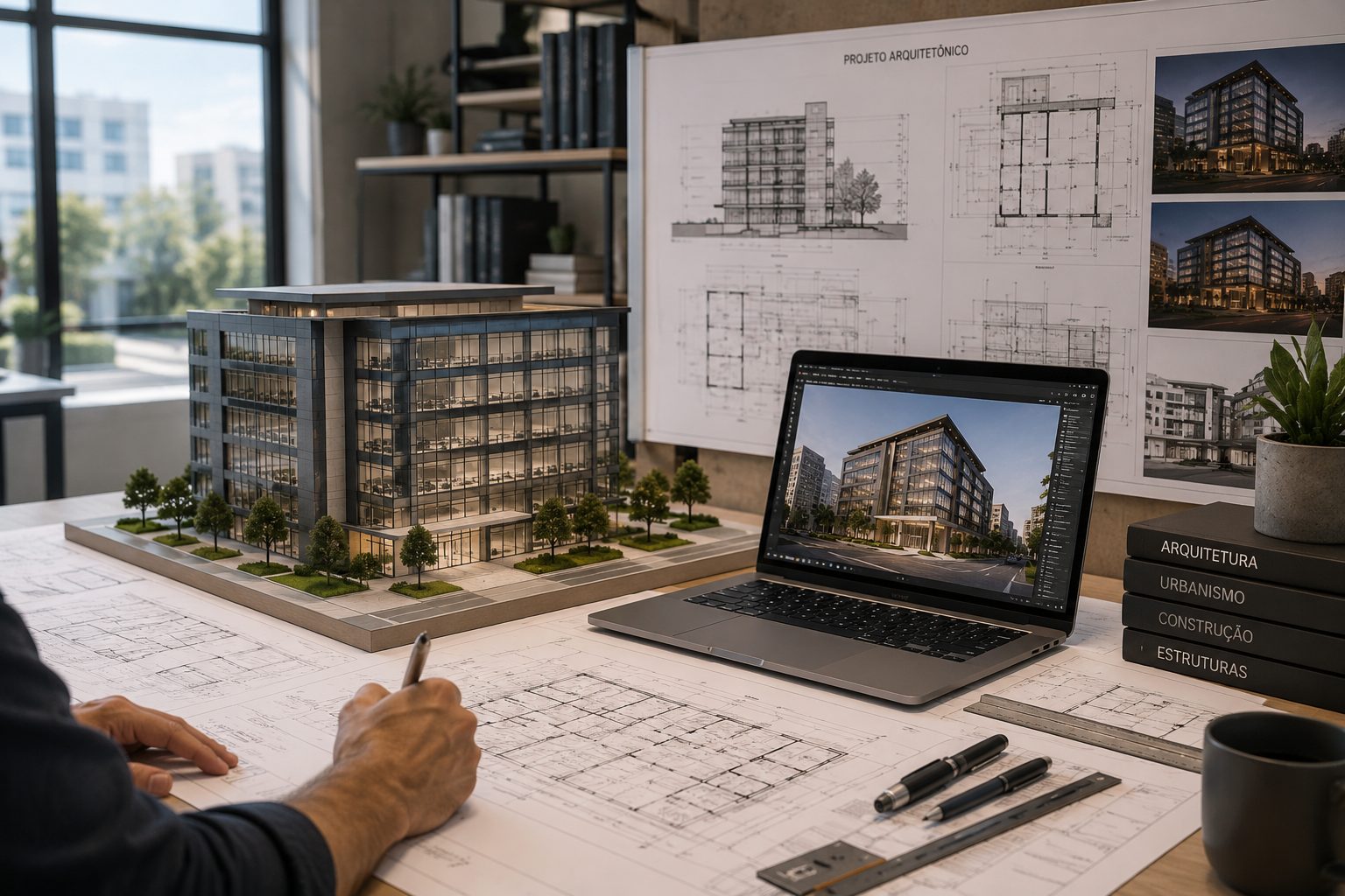 Investimentos — Projeto arquitetônico